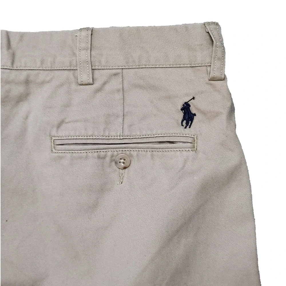 Polo Ralph Lauren Preston Pants Men's 36x32 Beige Straight Leg Chinos